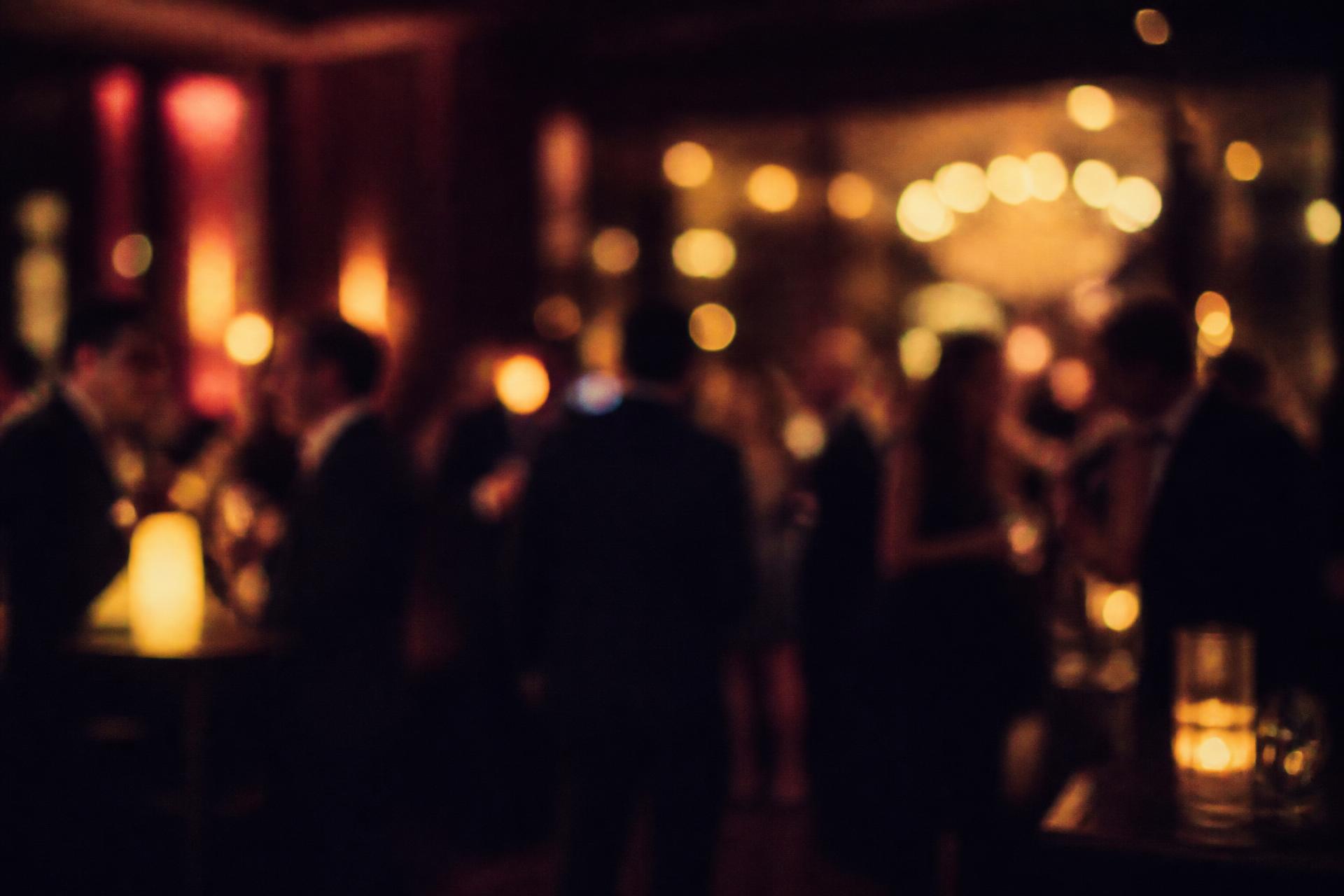 Candlelit private lounge buyout at Vice Park Dallas, set with gold-trimmed banquettes and bottle service